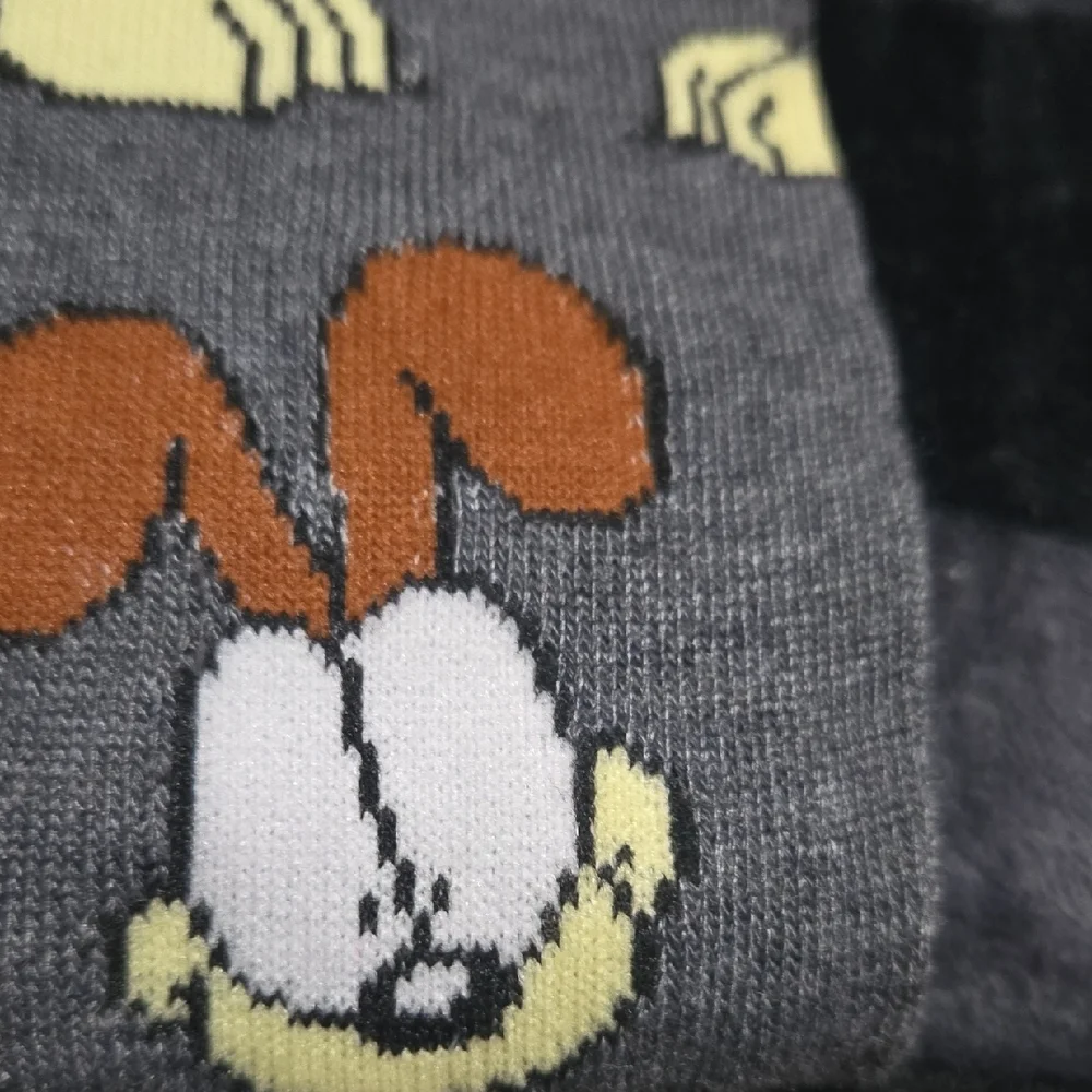 Nickelodeon Garfield Gray and Brown Casual Socks - Picture 4 of 4